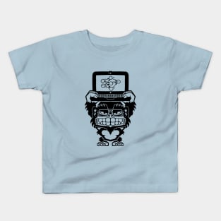 Ikari Monkey Neural Network Trainer Kids T-Shirt